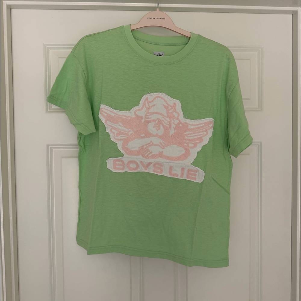 Boys Lie Stitch Me Up Boyfriend Graphic Tee